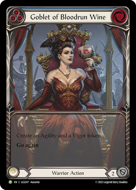 Goblet of Bloodrun Wine [LGS247] (Promo)  Rainbow Foil | Shuffle n Cut Hobbies & Games