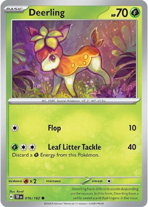 Deerling (016/162) [Scarlet & Violet: Temporal Forces] | Shuffle n Cut Hobbies & Games