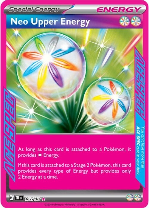 Neo Upper Energy (162/162) [Scarlet & Violet: Temporal Forces] | Shuffle n Cut Hobbies & Games