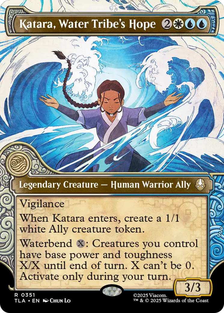Katara, Water Tribe's Hope (Showcase) [Avatar: The Last Airbender] | Shuffle n Cut Hobbies & Games