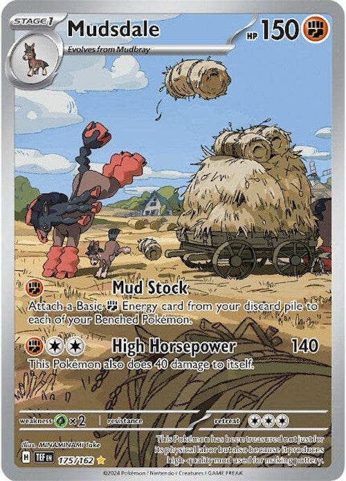 Mudsdale (175/162) [Scarlet & Violet: Temporal Forces] | Shuffle n Cut Hobbies & Games