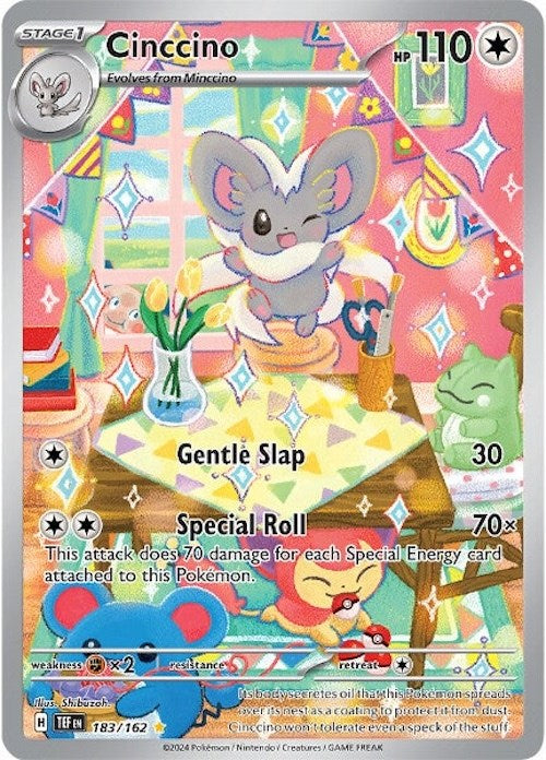 Cinccino (183/162) [Scarlet & Violet: Temporal Forces] | Shuffle n Cut Hobbies & Games