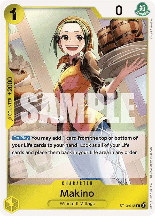 Makino [Ultra Deck: The Three Brothers] | Shuffle n Cut Hobbies & Games