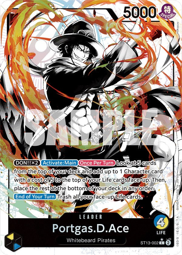 Portgas.D.Ace (Parallel) [Ultra Deck: The Three Brothers] | Shuffle n Cut Hobbies & Games