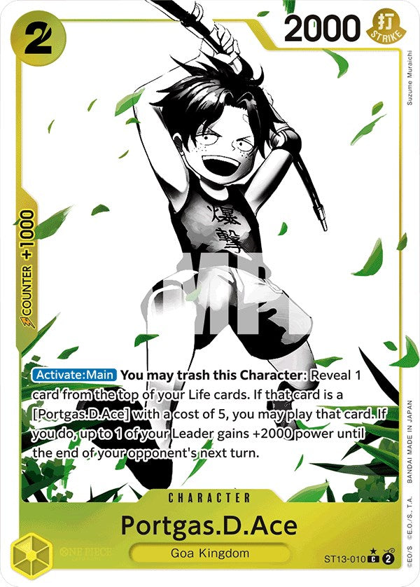 Portgas.D.Ace (Parallel) [Ultra Deck: The Three Brothers] | Shuffle n Cut Hobbies & Games