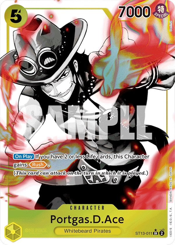 Portgas.D.Ace (Parallel) [Ultra Deck: The Three Brothers] | Shuffle n Cut Hobbies & Games