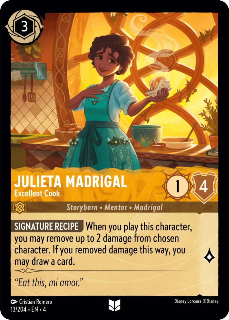 Julieta Madrigal - Excellent Cook (13/204) [Ursula's Return] | Shuffle n Cut Hobbies & Games