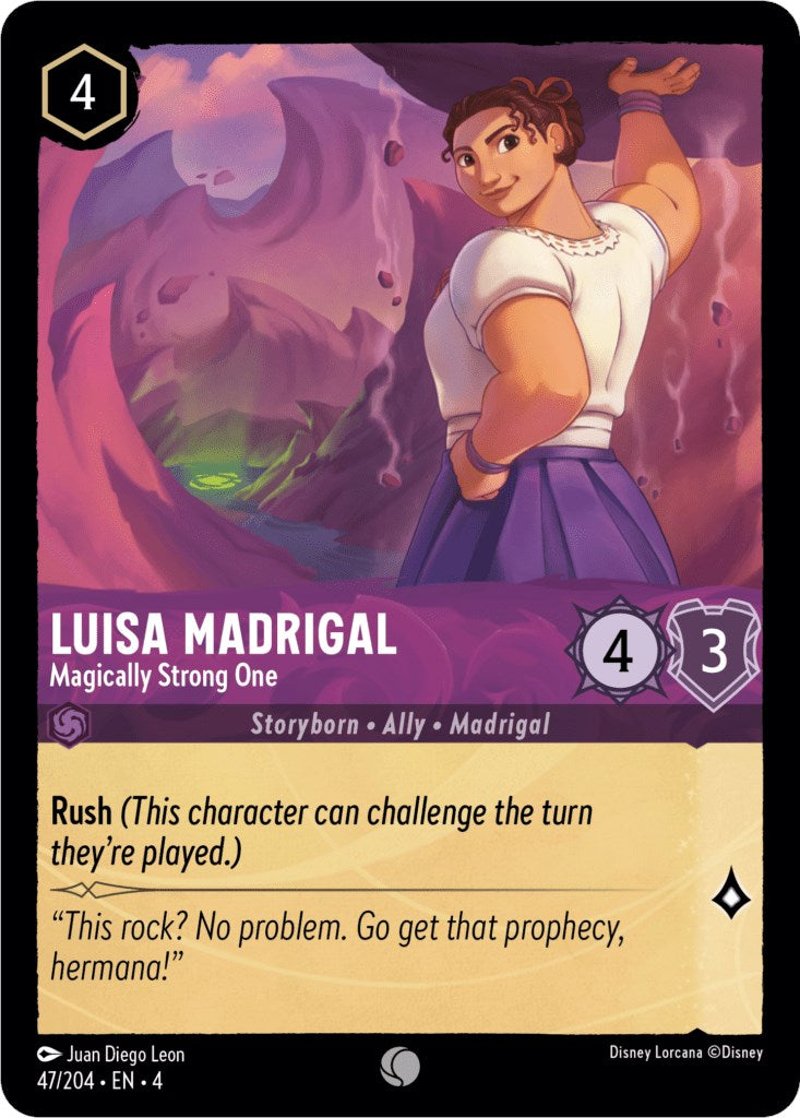 Luisa Madrigal - Magically Strong One (47/204) [Ursula's Return] | Shuffle n Cut Hobbies & Games