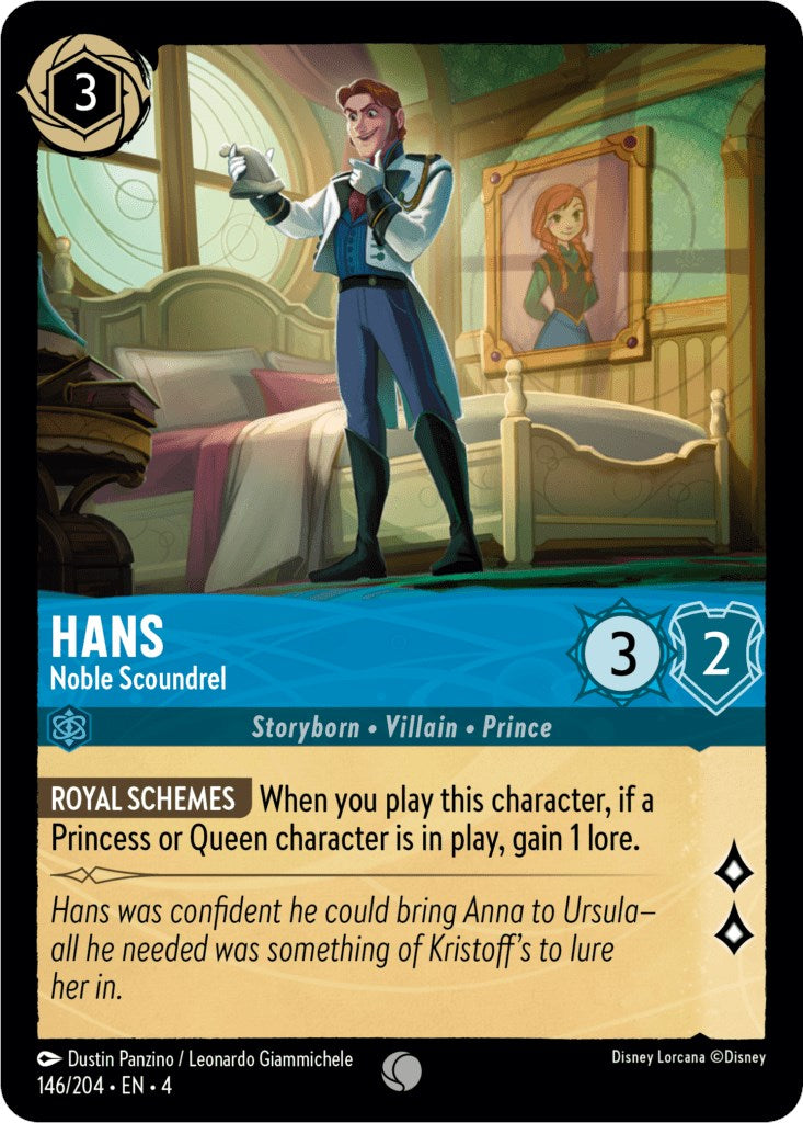 Hans - Noble Scoundrel (146/204) [Ursula's Return] | Shuffle n Cut Hobbies & Games