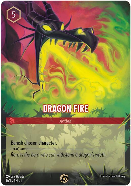 Dragon Fire (1) [Promo Cards] | Shuffle n Cut Hobbies & Games