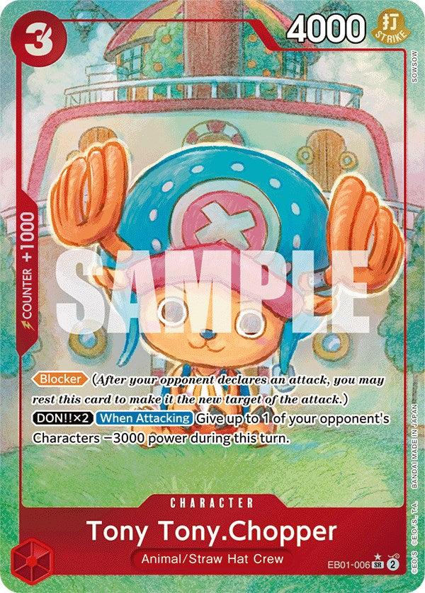 Tony Tony.Chopper (Alternate Art) [Extra Booster: Memorial Collection] | Shuffle n Cut Hobbies & Games