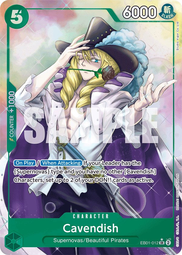 Cavendish (Alternate Art) [Extra Booster: Memorial Collection] | Shuffle n Cut Hobbies & Games