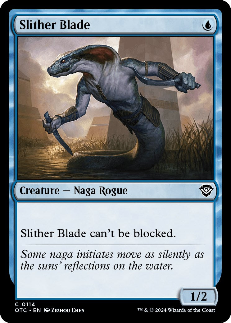 Slither Blade [Outlaws of Thunder Junction Commander] | Shuffle n Cut Hobbies & Games