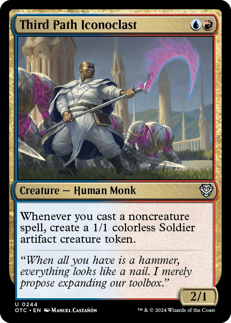 Third Path Iconoclast [Outlaws of Thunder Junction Commander] | Shuffle n Cut Hobbies & Games