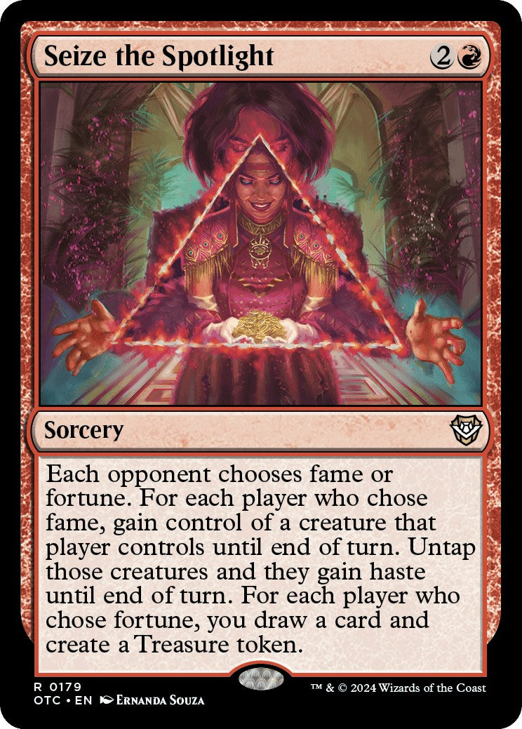 Seize the Spotlight [Outlaws of Thunder Junction Commander] | Shuffle n Cut Hobbies & Games