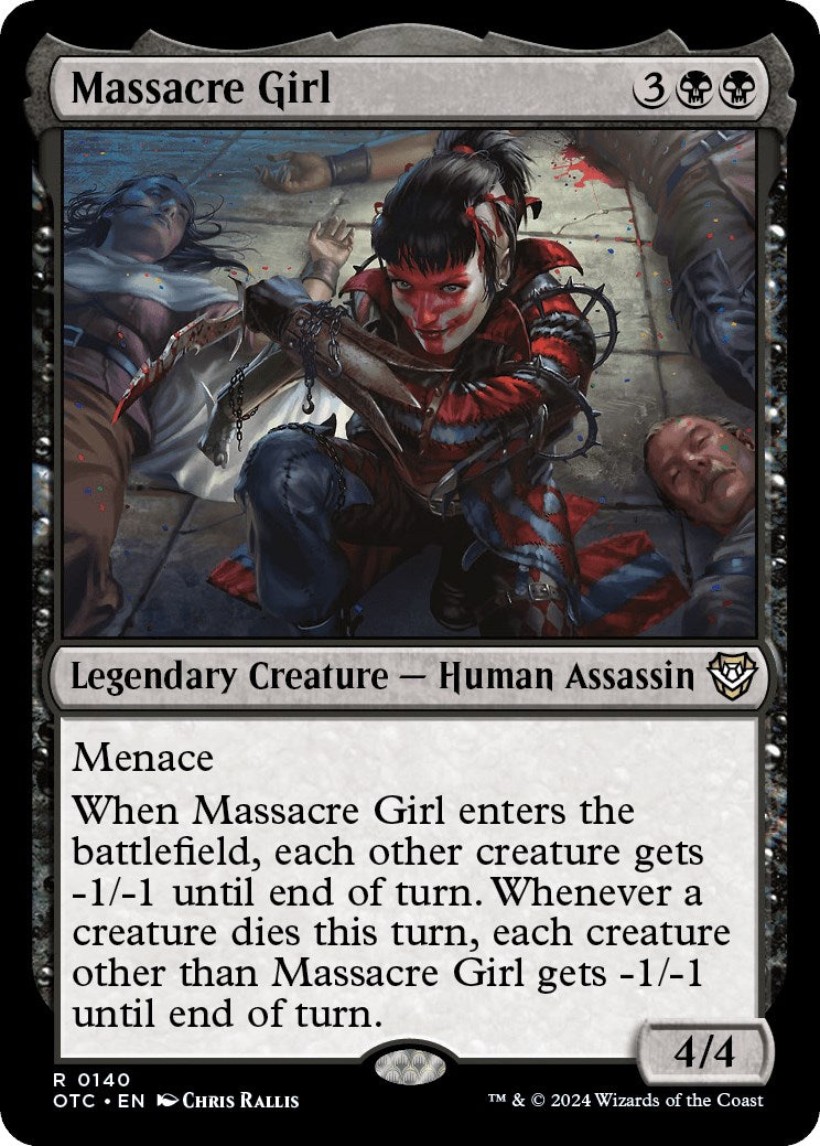 Massacre Girl [Outlaws of Thunder Junction Commander] | Shuffle n Cut Hobbies & Games