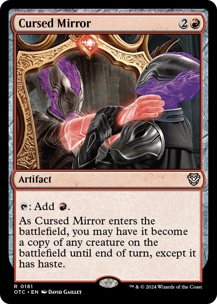 Cursed Mirror [Outlaws of Thunder Junction Commander] | Shuffle n Cut Hobbies & Games