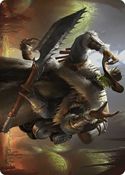 Hardbristle Bandit Art Card [Outlaws of Thunder Junction Art Series] | Shuffle n Cut Hobbies & Games