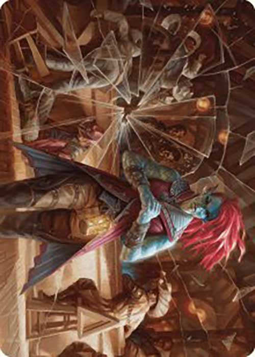Obeka, Splitter of Seconds Art Card [Outlaws of Thunder Junction Art Series] | Shuffle n Cut Hobbies & Games