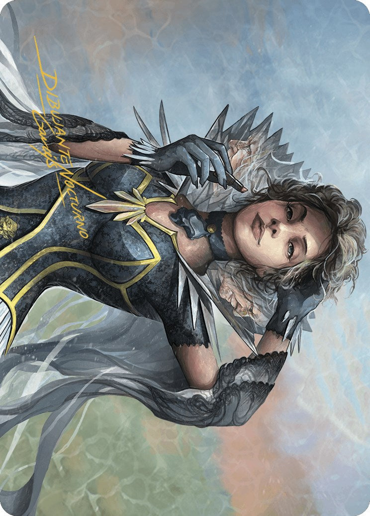 Eriette, the Beguiler Art Card (Gold-Stamped Signature) [Outlaws of Thunder Junction Art Series] | Shuffle n Cut Hobbies & Games