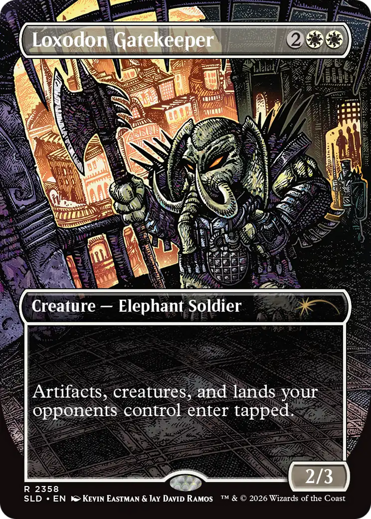 Loxodon Gatekeeper (2358) [Secret Lair Drop Series] | Shuffle n Cut Hobbies & Games