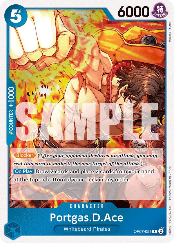 Portgas.D.Ace (053) [500 Years in the Future] | Shuffle n Cut Hobbies & Games
