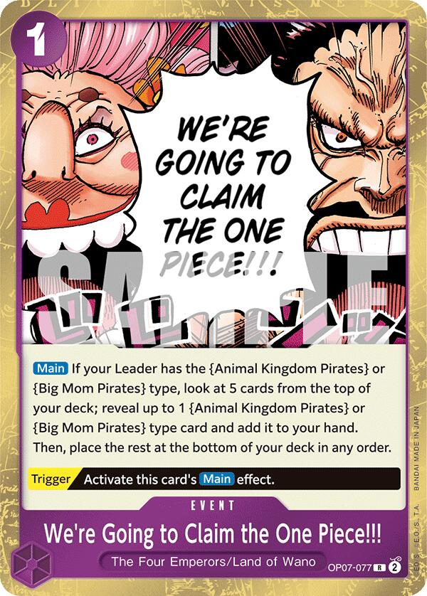 We're Going to Claim the One Piece!!! [500 Years in the Future] | Shuffle n Cut Hobbies & Games
