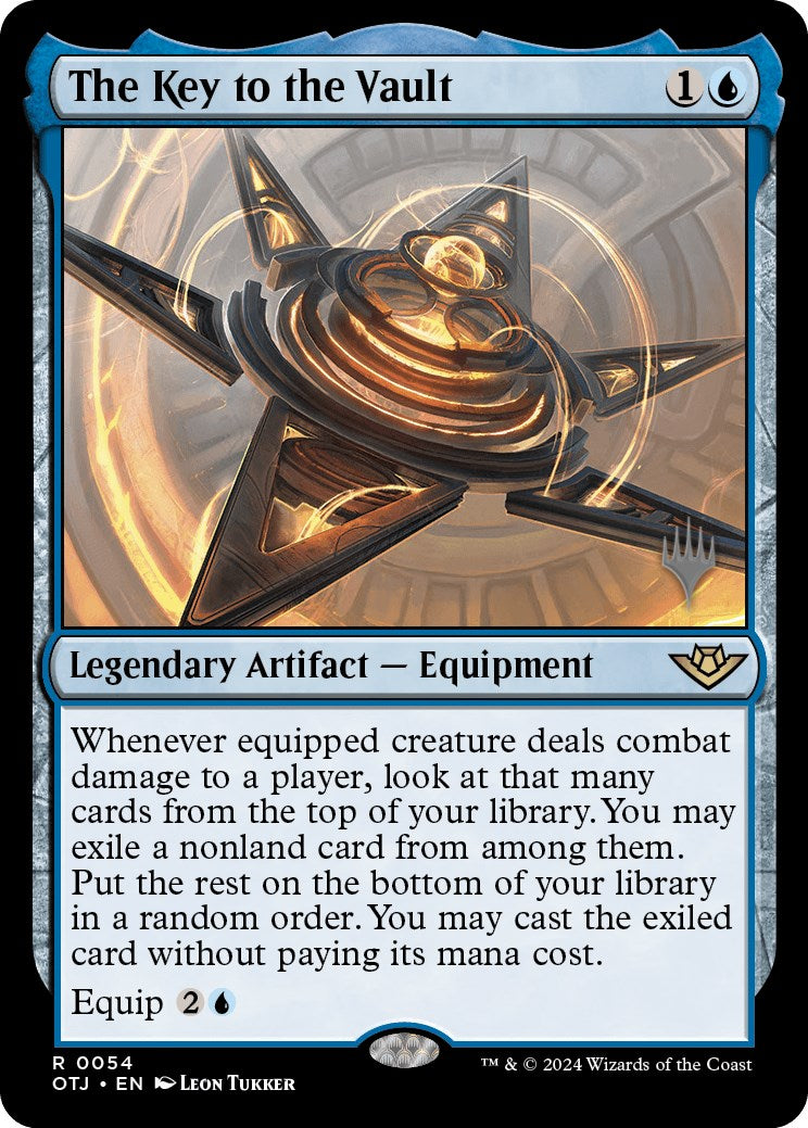 The Key to the Vault (Promo Pack) [Outlaws of Thunder Junction Promos] | Shuffle n Cut Hobbies & Games