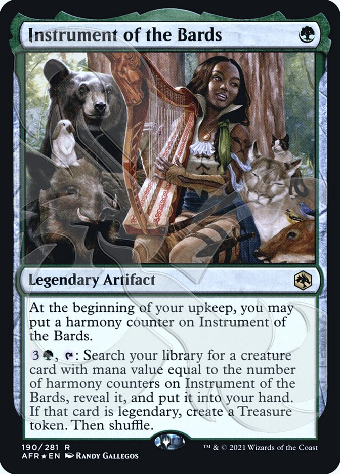 Instrument of the Bards (Ampersand Promo) [Dungeons & Dragons: Adventures in the Forgotten Realms Promos] | Shuffle n Cut Hobbies & Games