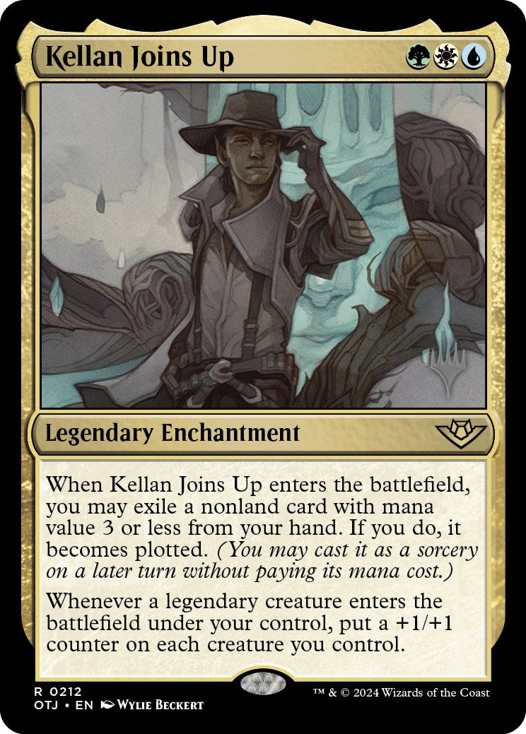 Kellan Joins Up (Promo Pack) [Outlaws of Thunder Junction Promos] | Shuffle n Cut Hobbies & Games