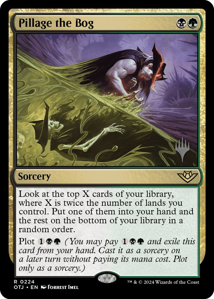 Pillage the Bog (Promo Pack) [Outlaws of Thunder Junction Promos] | Shuffle n Cut Hobbies & Games