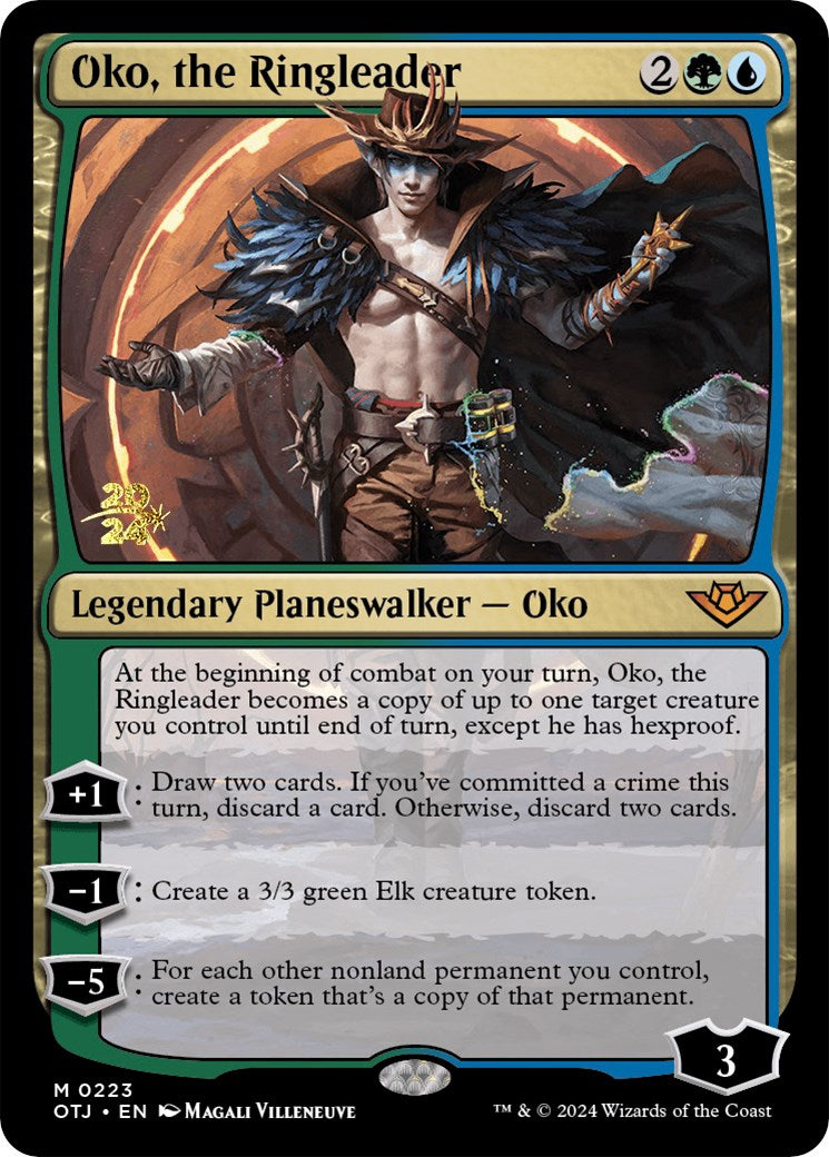 Oko, the Ringleader [Outlaws of Thunder Junction Prerelease Promos] | Shuffle n Cut Hobbies & Games
