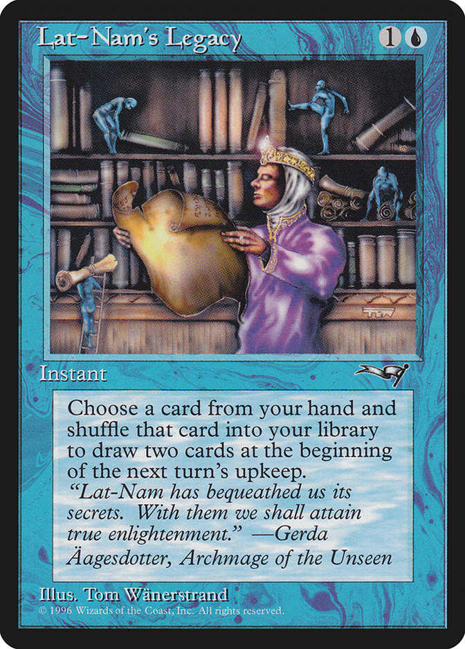Lat-Nam's Legacy (Reading Scroll) [Alliances] | Shuffle n Cut Hobbies & Games