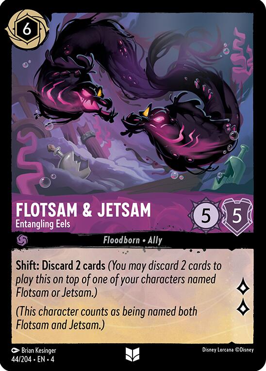 Flotsam & Jetsam - Entangling Eels (44/204) [Ursula's Return] | Shuffle n Cut Hobbies & Games