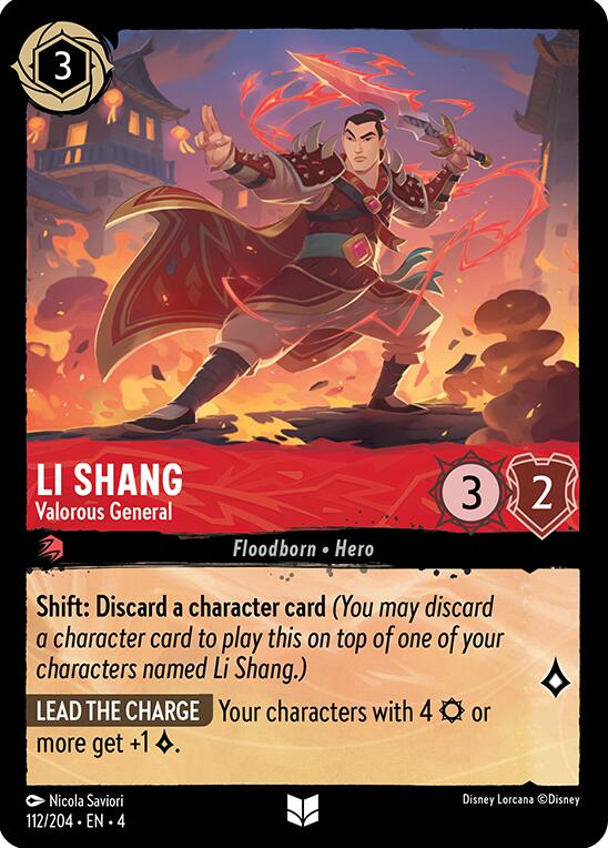 Li Shang - Valorous General (112/204) [Ursula's Return] | Shuffle n Cut Hobbies & Games