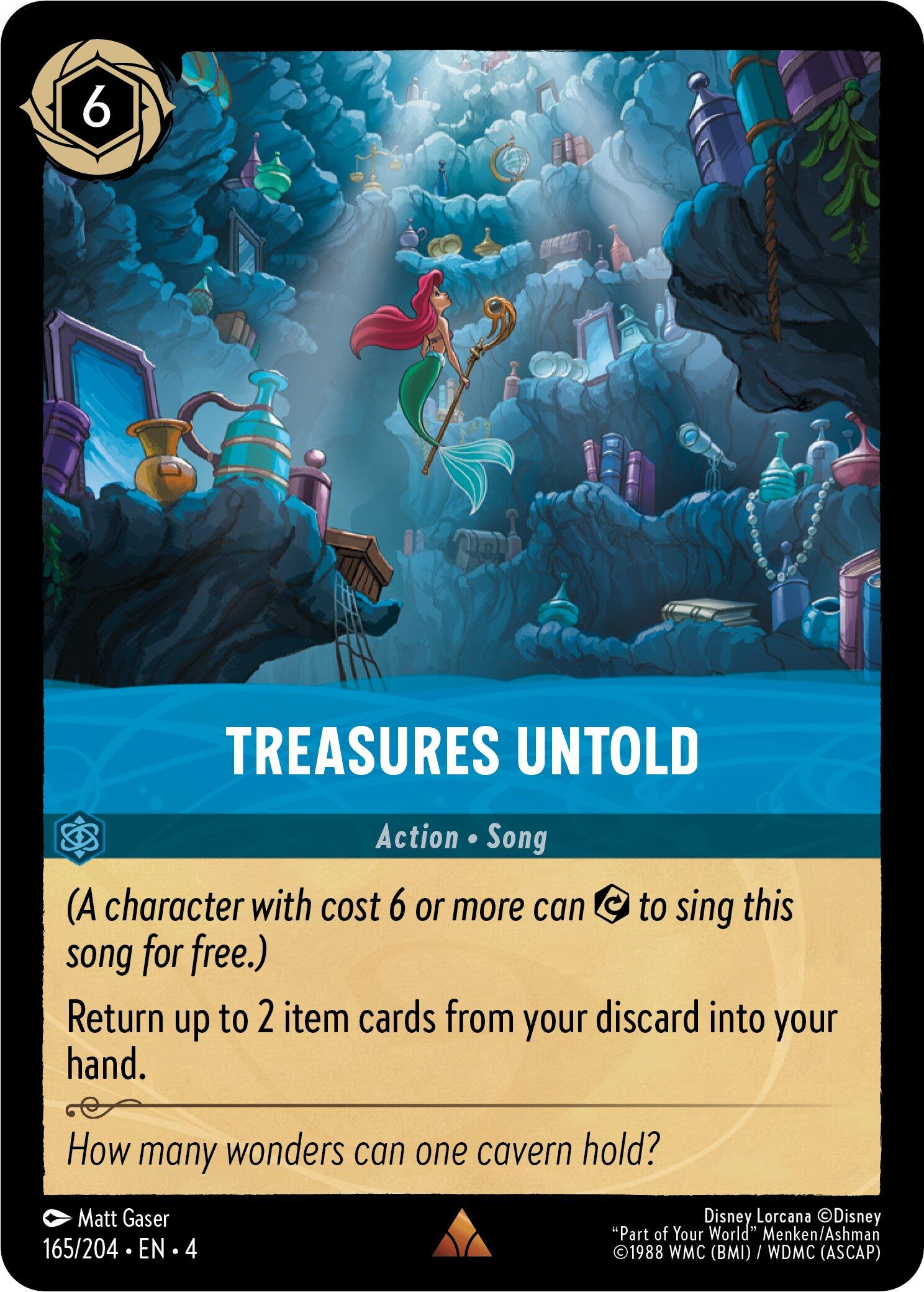 Treasures Untold (165/204) [Ursula's Return] | Shuffle n Cut Hobbies & Games