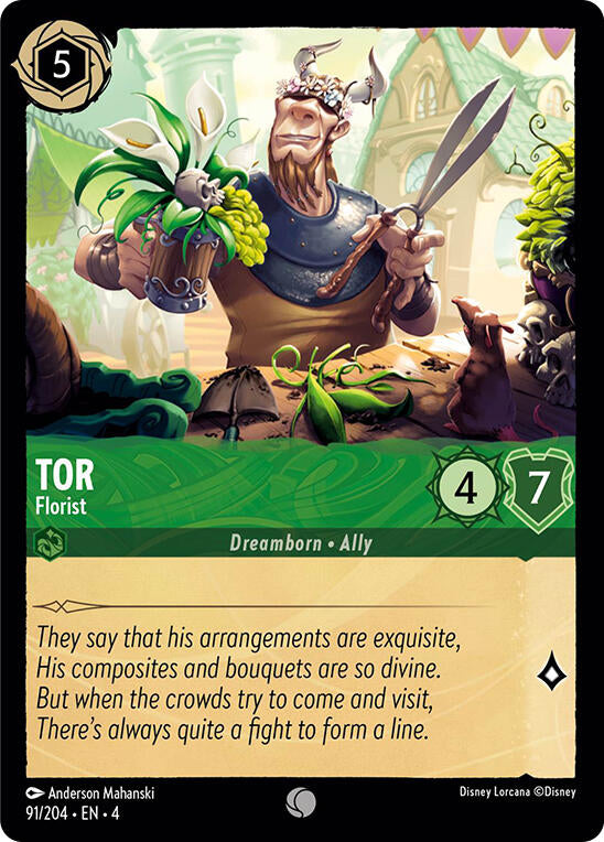 Tor - Florist (91/204) [Ursula's Return] | Shuffle n Cut Hobbies & Games