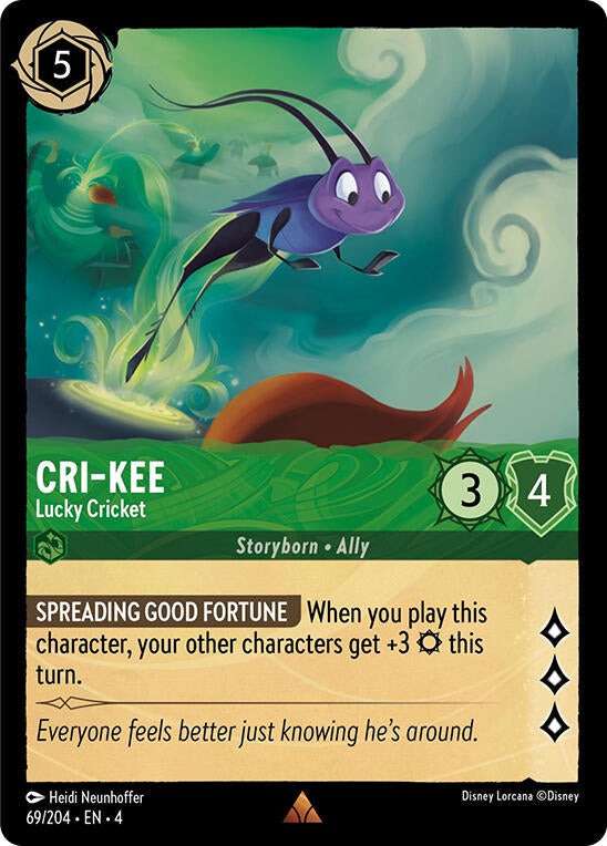 Cri-Kee - Lucky Cricket (69/204) [Ursula's Return] | Shuffle n Cut Hobbies & Games