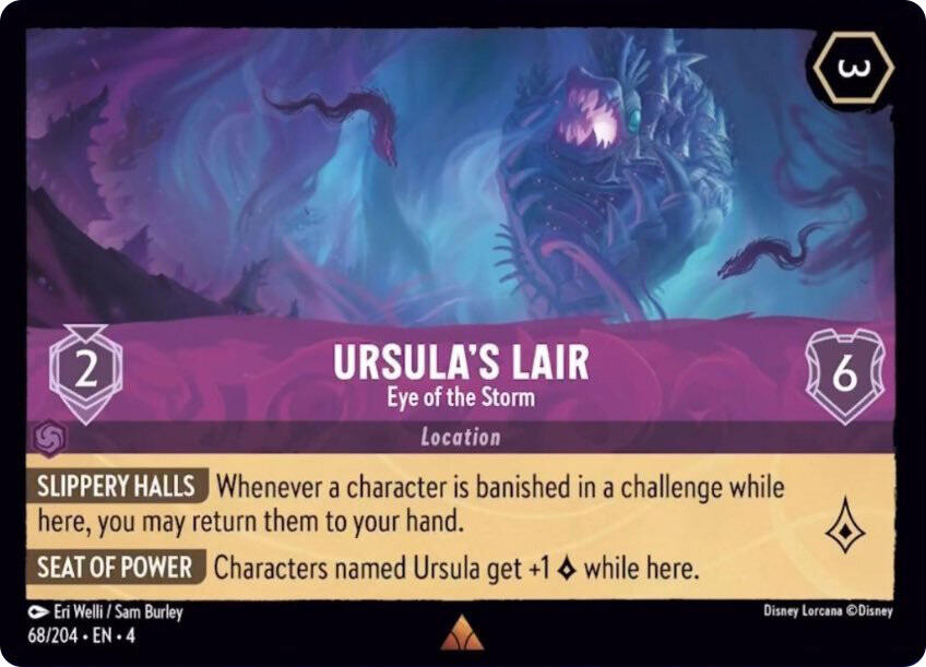 Ursula's Lair - Eye of the Storm (68/204) [Ursula's Return] | Shuffle n Cut Hobbies & Games