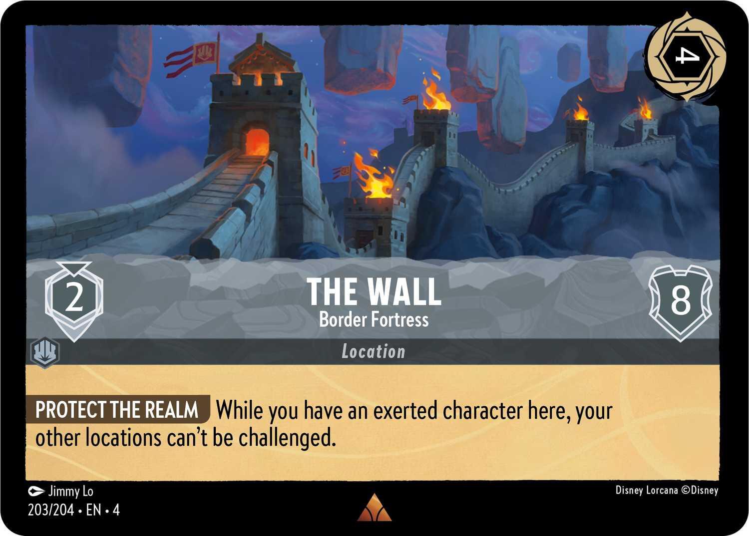 The Wall - Border Fortress (203/204) [Ursula's Return] | Shuffle n Cut Hobbies & Games