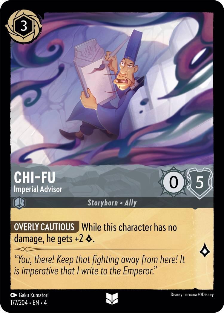 Chi-Fu - Imperial Advisor (177/204) [Ursula's Return] | Shuffle n Cut Hobbies & Games
