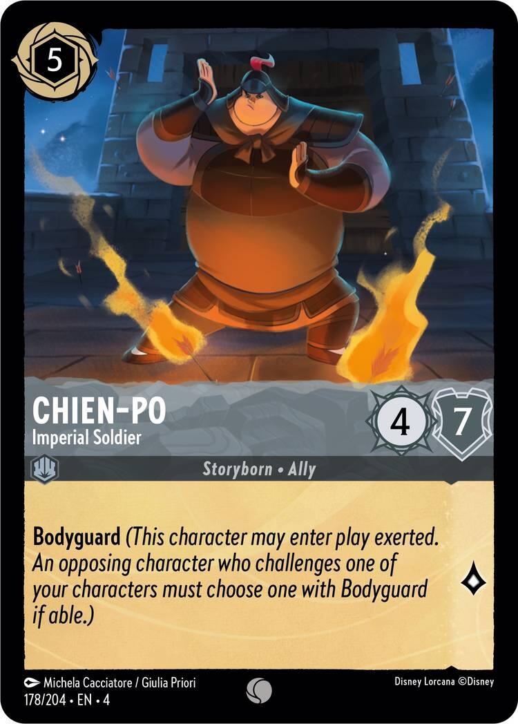 Chien-Po - Imperial Soldier (178/204) [Ursula's Return] | Shuffle n Cut Hobbies & Games