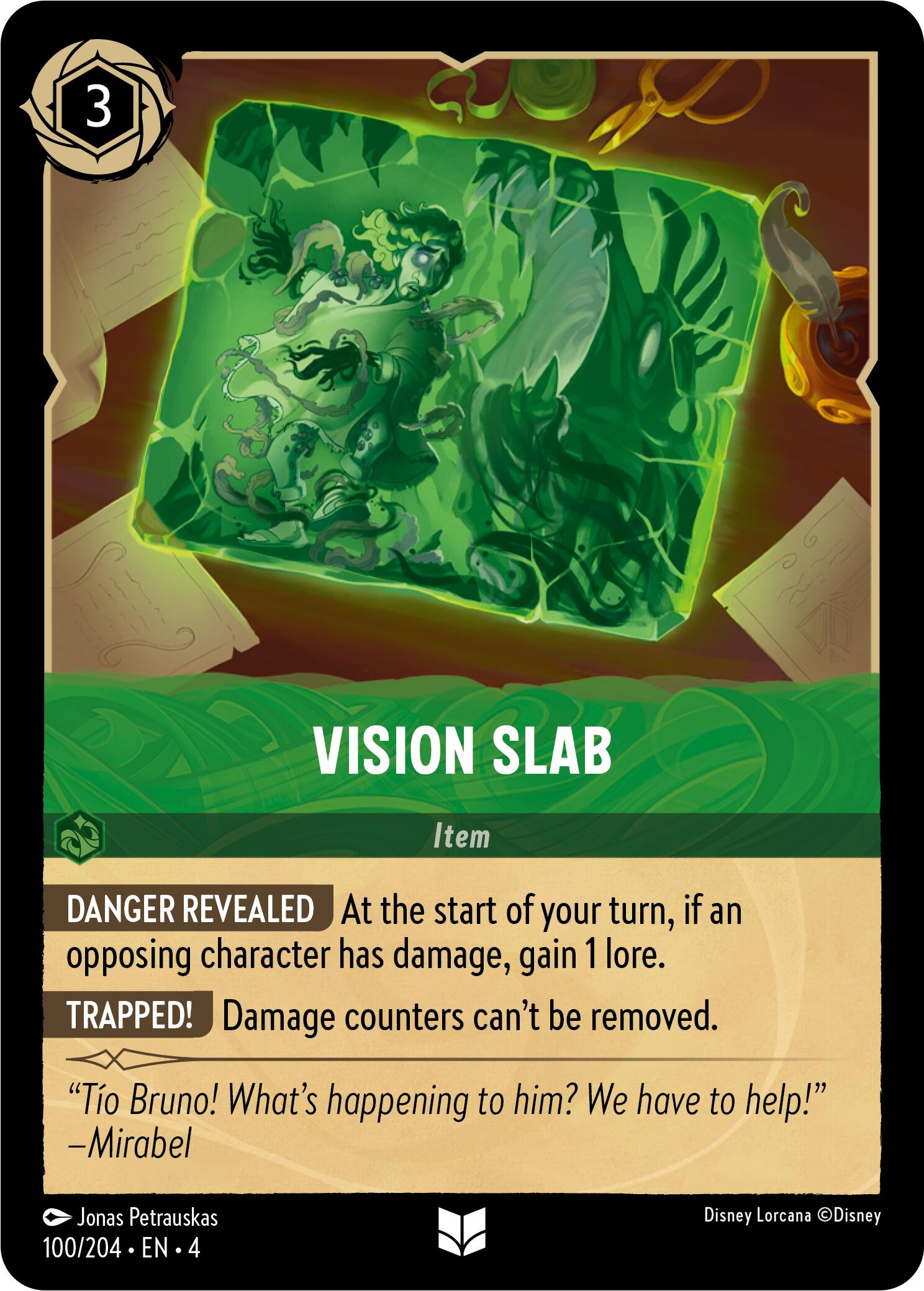 Vision Slab (100/204) [Ursula's Return] | Shuffle n Cut Hobbies & Games