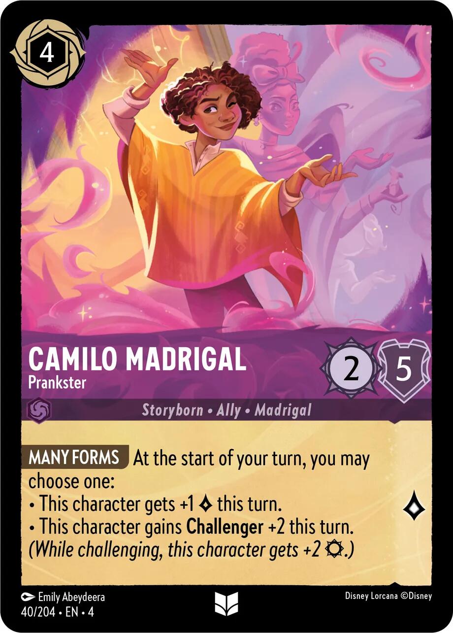 Camilo Madrigal - Prankster (40/204) [Ursula's Return] | Shuffle n Cut Hobbies & Games