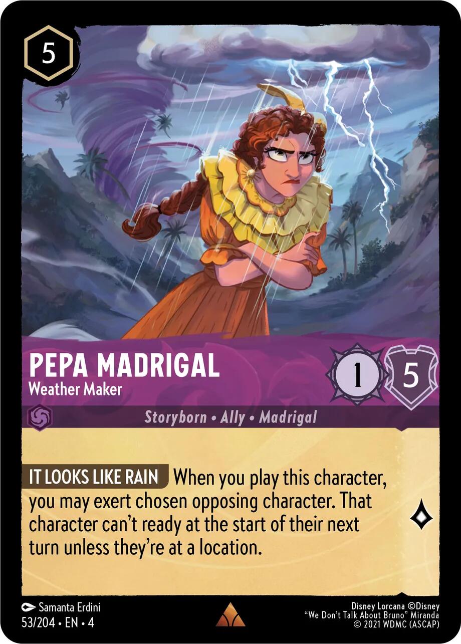 Pepa Madrigal - Weather Maker (53/204) [Ursula's Return] | Shuffle n Cut Hobbies & Games