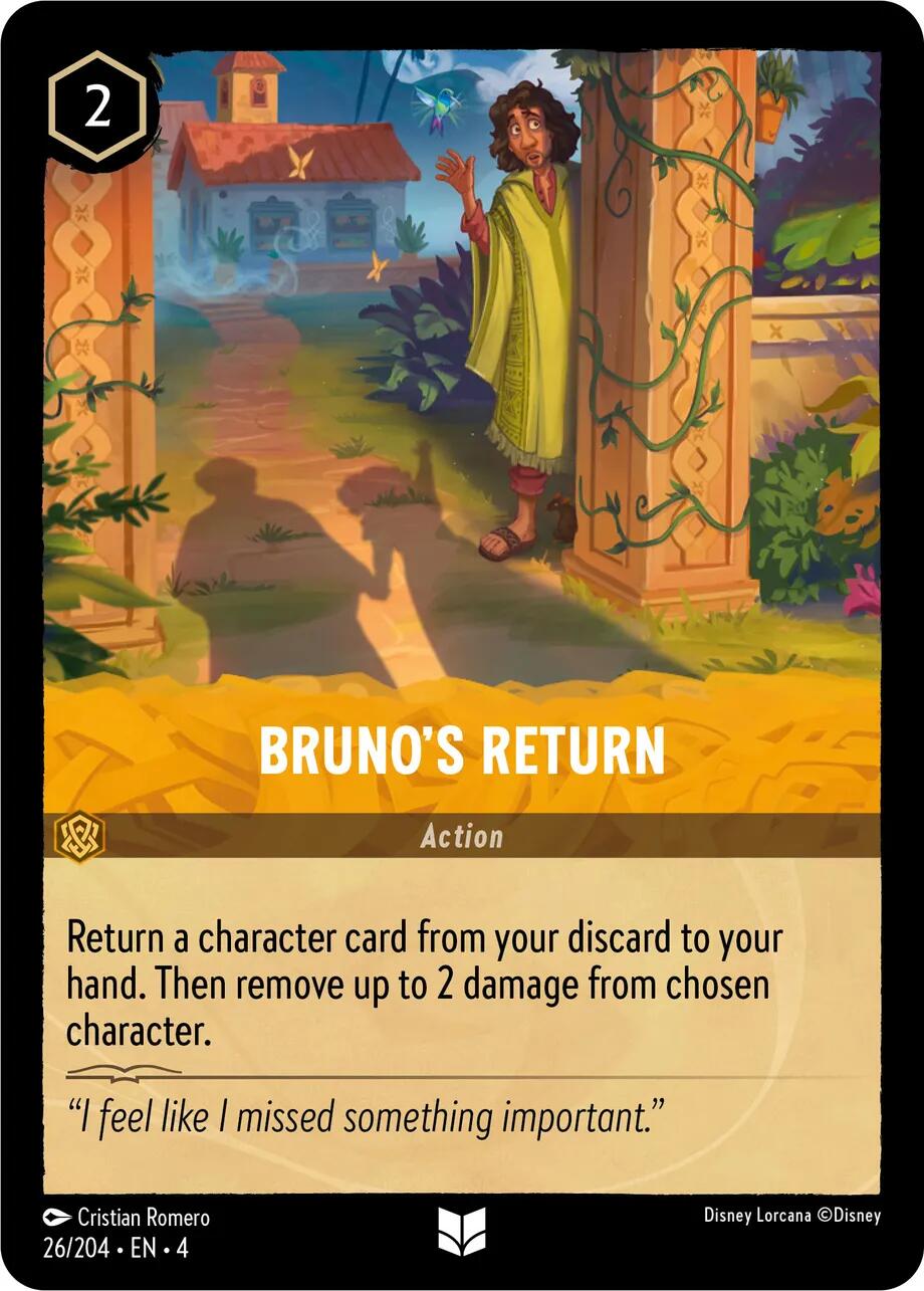 Bruno's Return (26/204) [Ursula's Return] | Shuffle n Cut Hobbies & Games