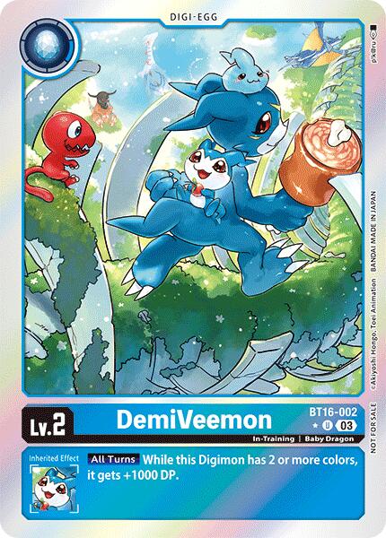 DemiVeemon [BT16-002] (Box Promotion Pack: Beginning Observer) [Beginning Observer Promos] | Shuffle n Cut Hobbies & Games