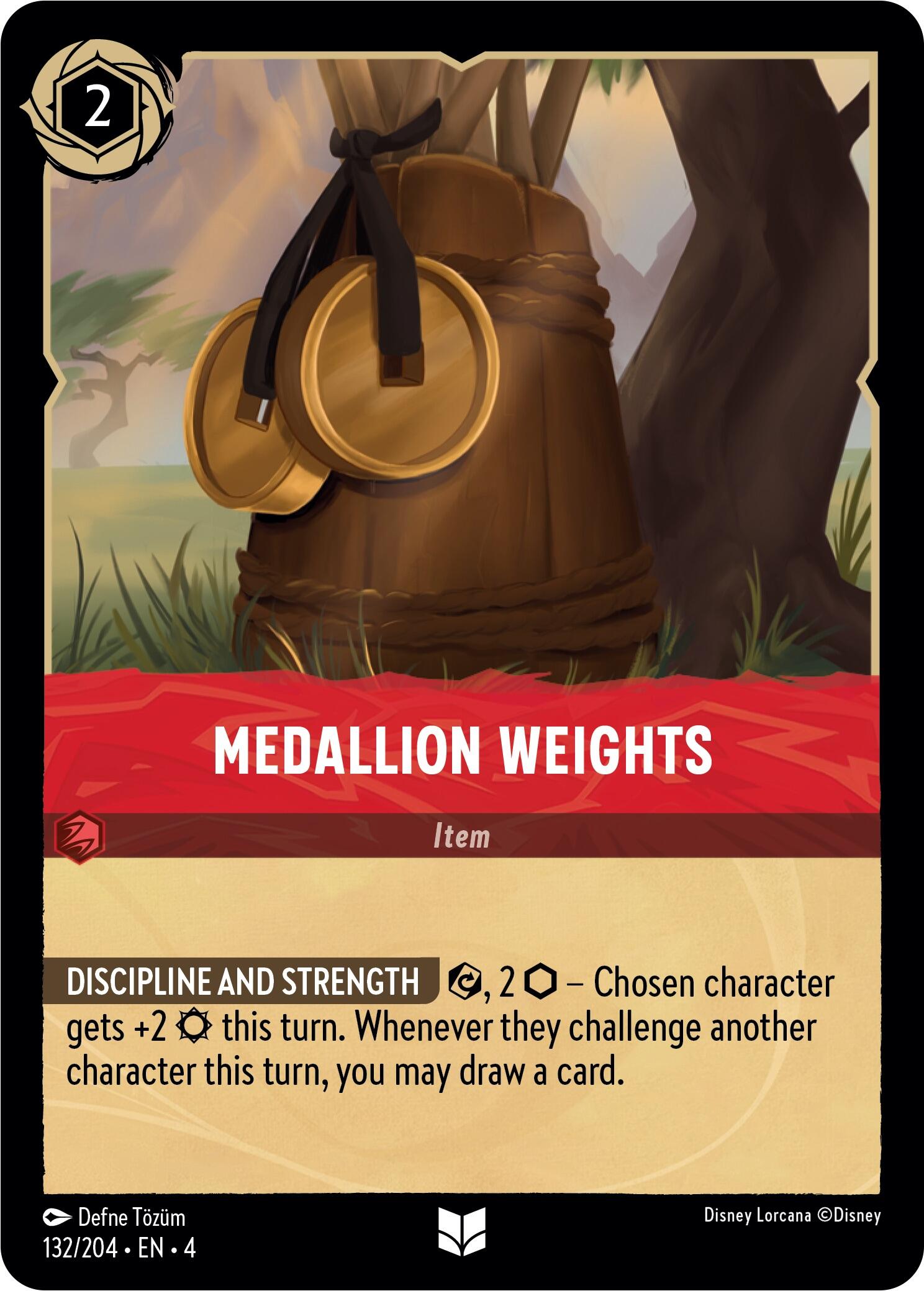 Medallion Weights (132/204) [Ursula's Return] | Shuffle n Cut Hobbies & Games