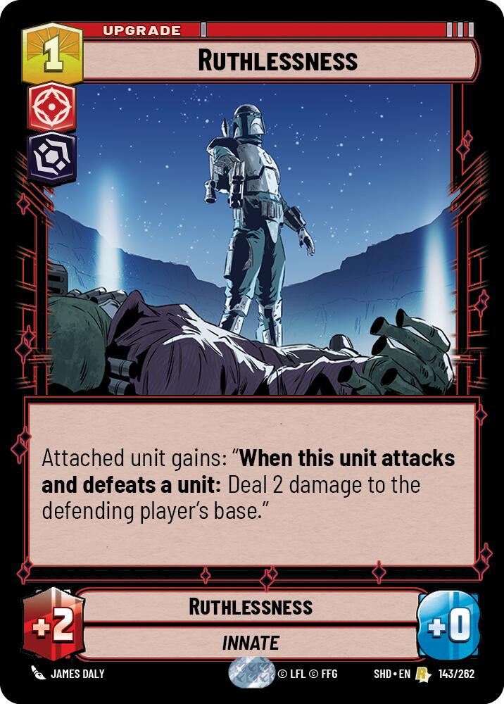 Ruthlessness (143/262) (143/262) [Shadows of the Galaxy] | Shuffle n Cut Hobbies & Games