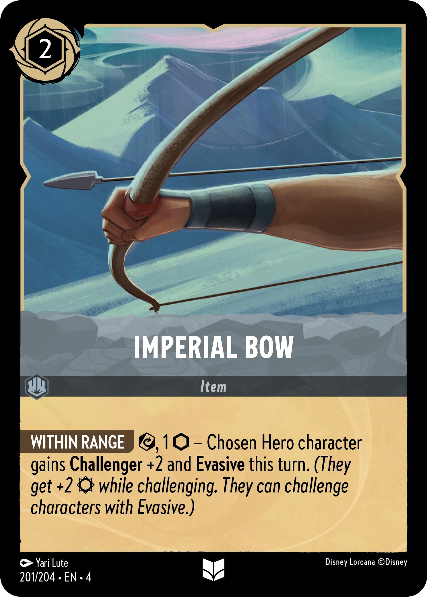 Imperial Bow (201/204) [Ursula's Return] | Shuffle n Cut Hobbies & Games